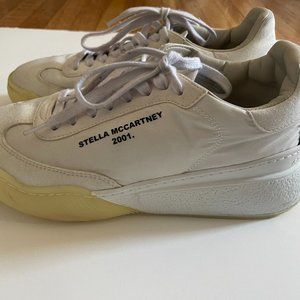 Stella Mcartney white loop runner sneakers